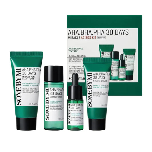 AHA.BHA.PHA 30 Days Miracle AC SOS Kit - limpieza profunda