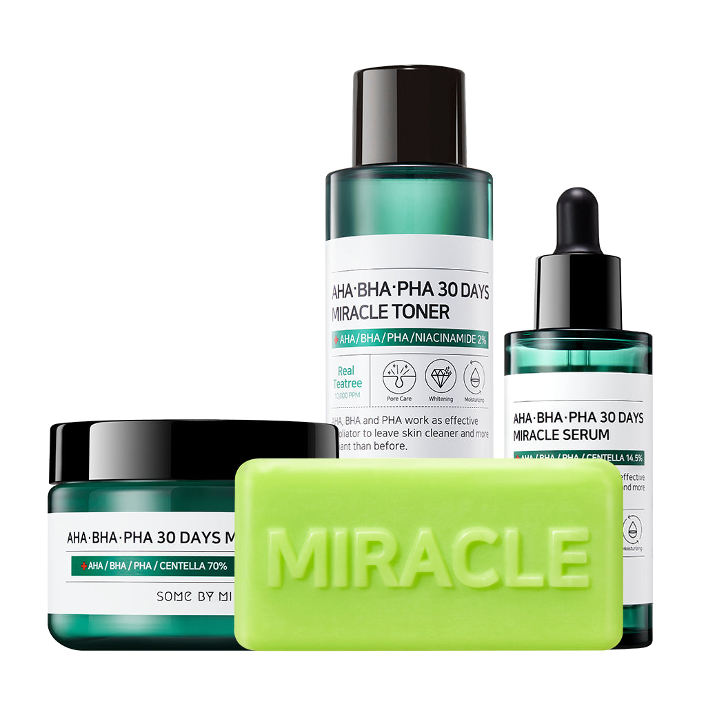AHA.BHA.PHA 30 Days Miracle Starter Kit: mini rutina completa