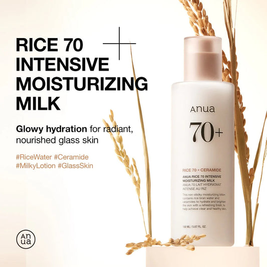 Rice 70 Intensive Moisturizing Milk 150ml - hidratación profunda