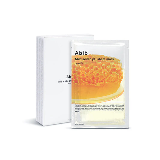 Mild Acidic pH Sheet Mask Honey Fit: nutre e hidrata