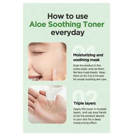 Aloe Soothing Toner 200ml – Hidratación Calmante