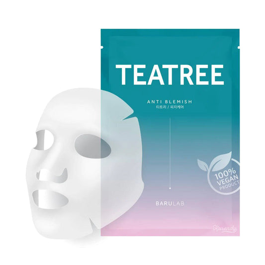 The Clean Vegan TEATREE Mask - calma inflamación