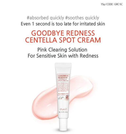 Goodbye Redness Centella Cica Spot Cream 15g - Reduce rojeces