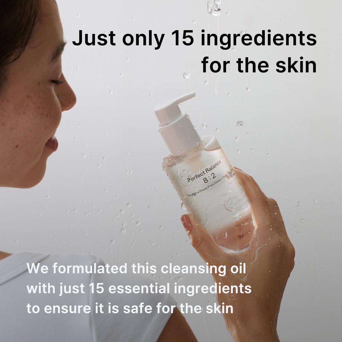Squalene Reset Pore Deep Cleansing Oil -suaviza la textura