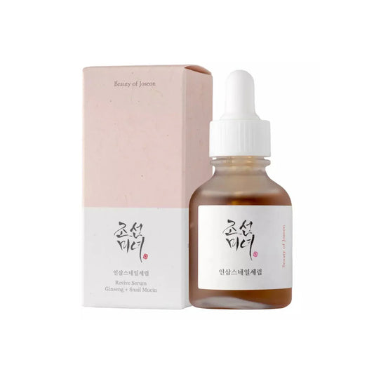 Revive Serum: Ginseng + Snail Mucin (30ml) - sérum nutritivo y antiedad