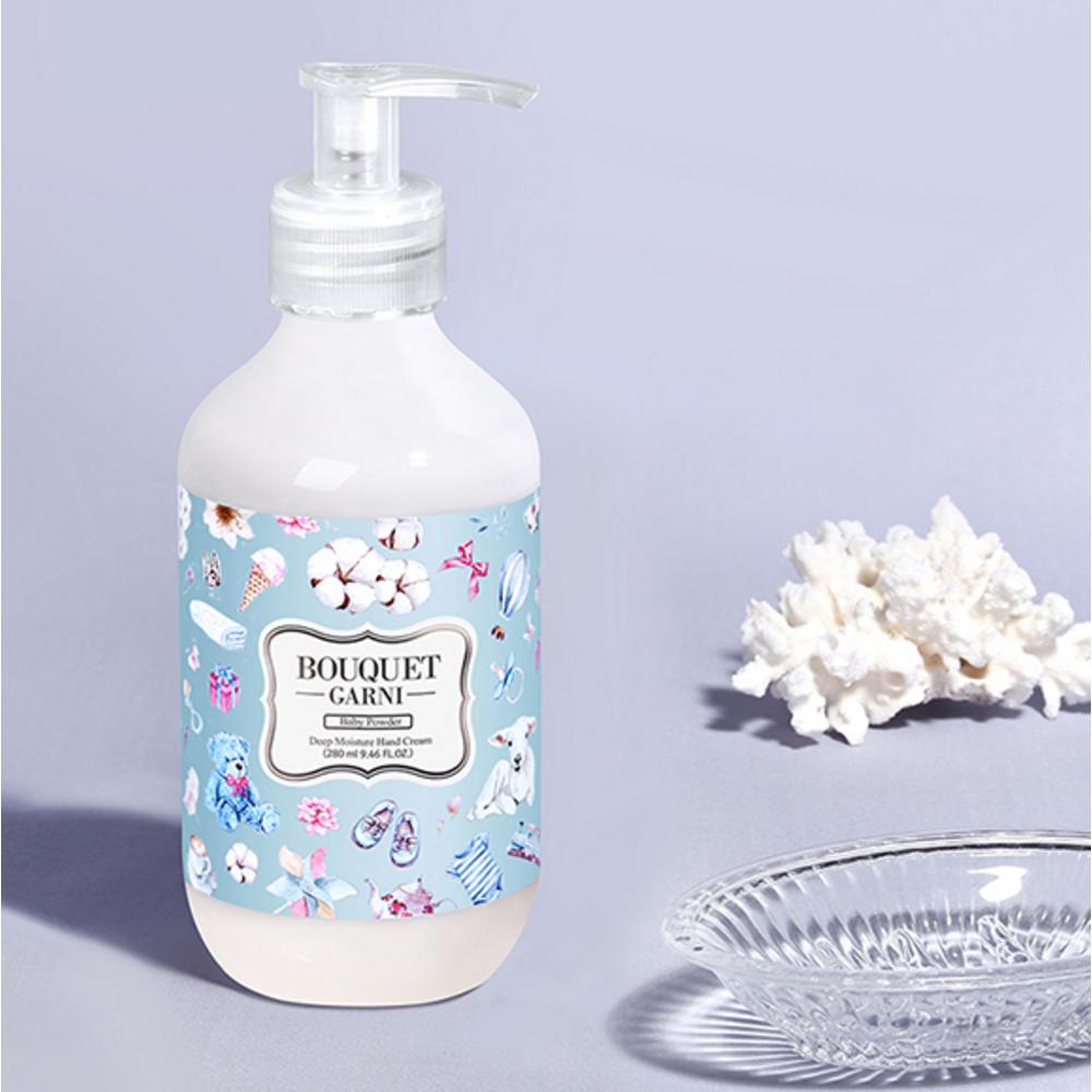 Deep Moisture Hand Cream Baby Powder 280ml - Hidratación profunda