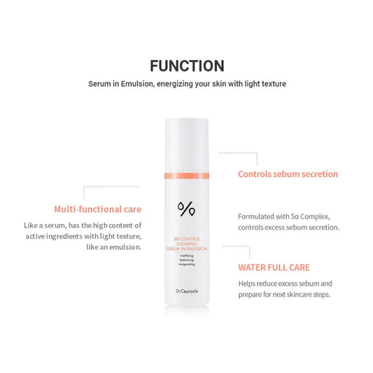 5α Control Serum in Emulsion – Matificante y Cuidado 100 ml