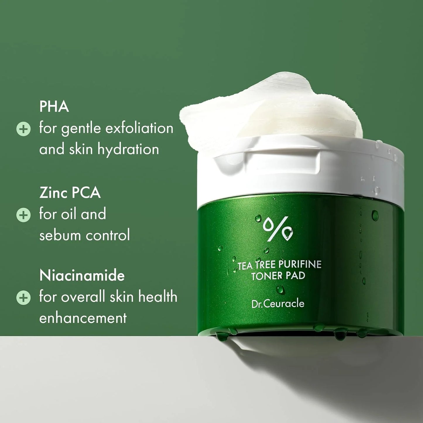 Tea Tree Purifine Toner Pad: calmantes y purificantes (60 unidades)