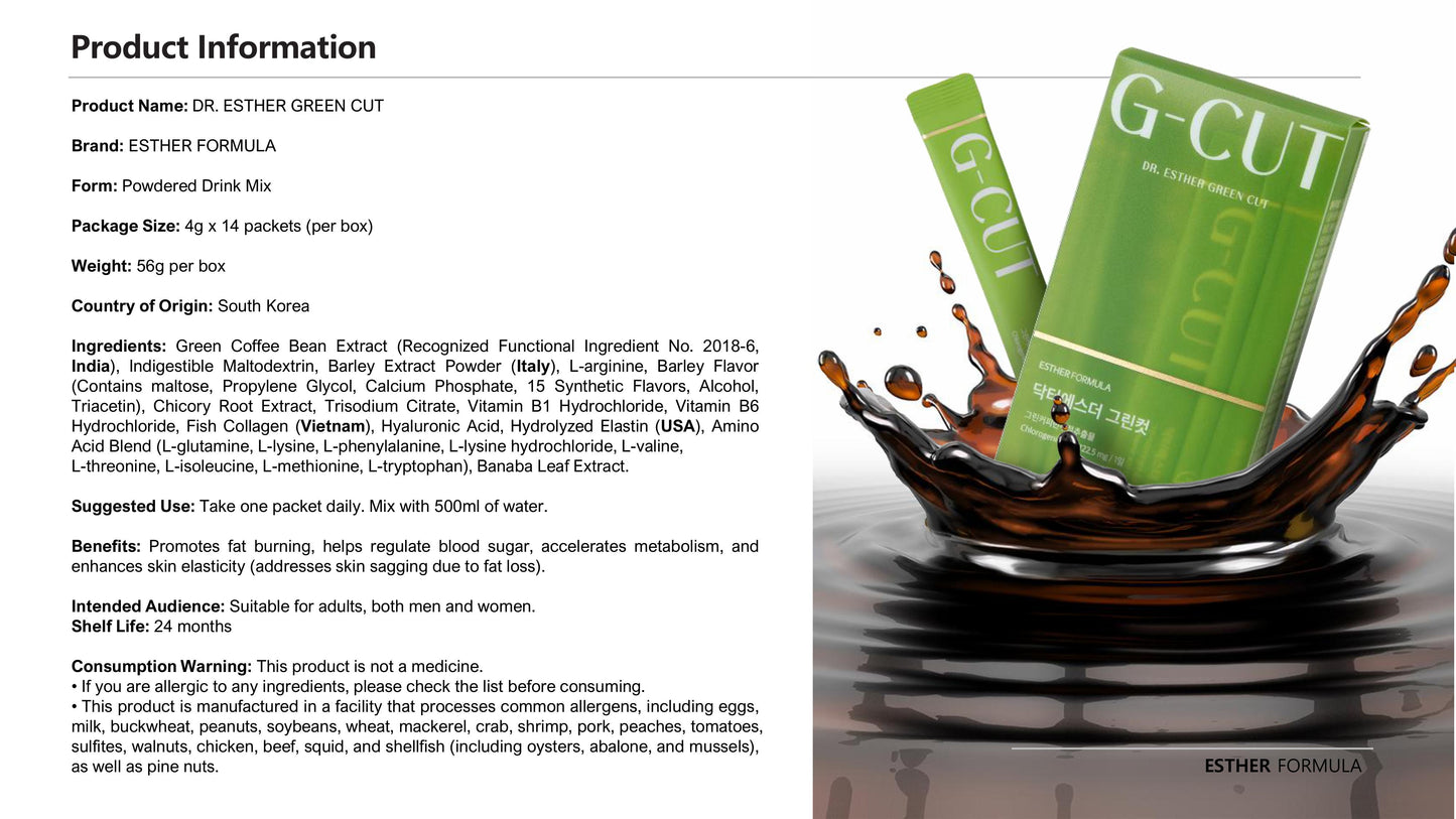 GREEN CUT - Apoyo al metabolismo