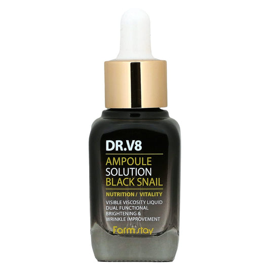 DR-V8 Ampoule Solution Black Snail 30ml – Recuperación y Nutrición