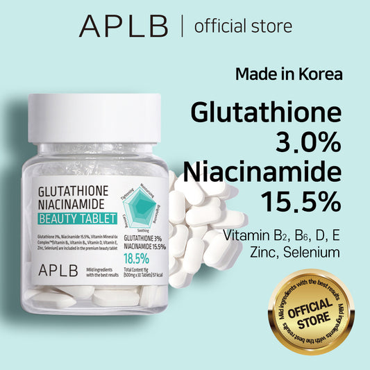 Glutathione Niacinamide Beauty Tablet - Pigmentación y recuperación