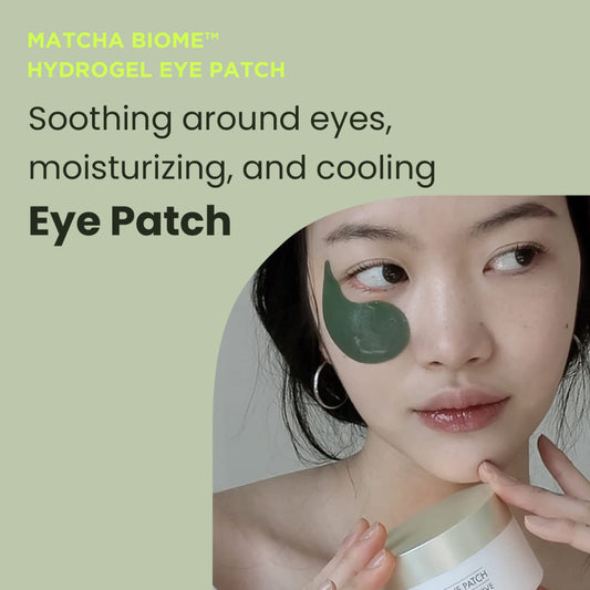 Matcha Biome Hydrogel Eye Patch 60ea - antioxidante y calmante