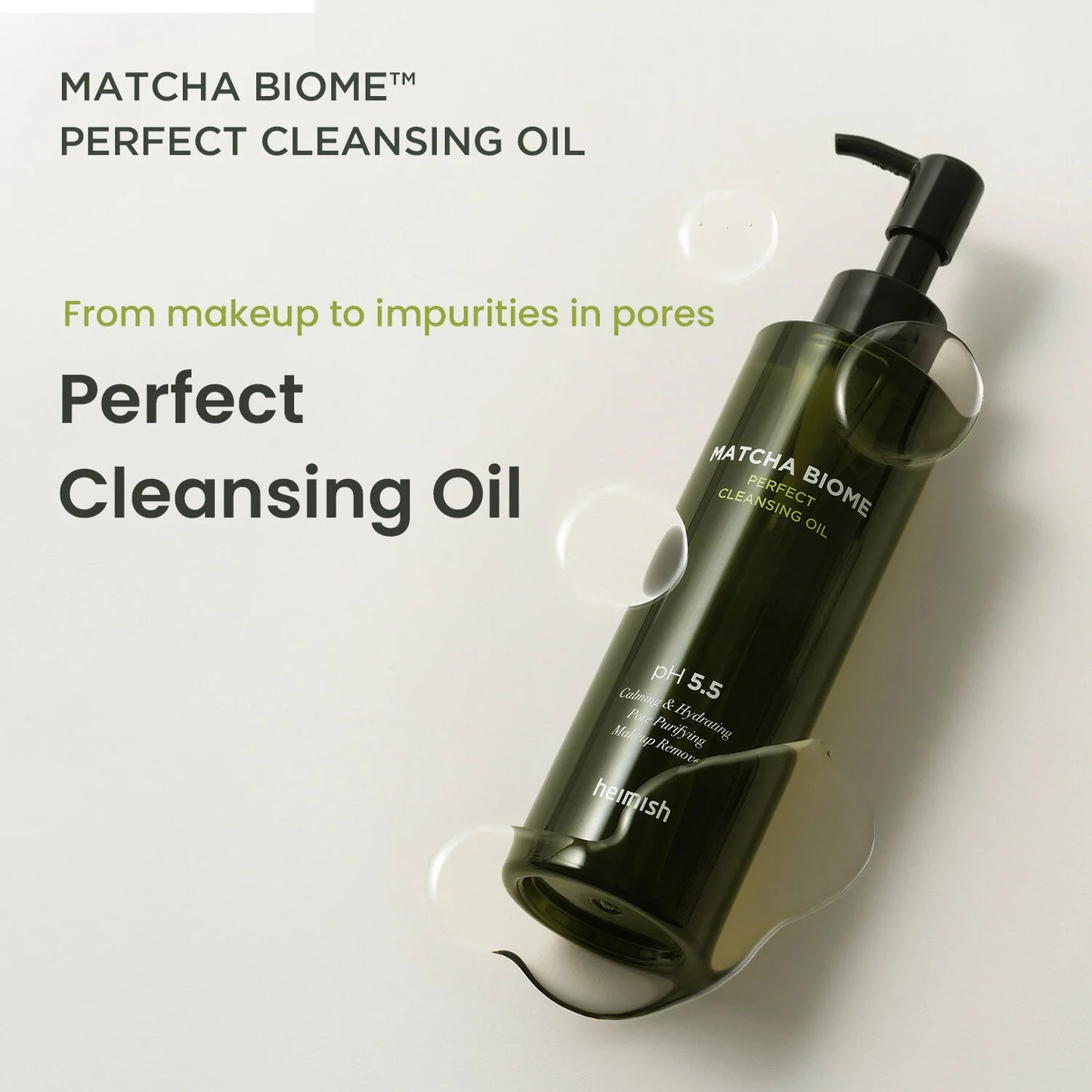 Matcha Biome Perfect Cleansing Oil 150ml - Limpieza profunda