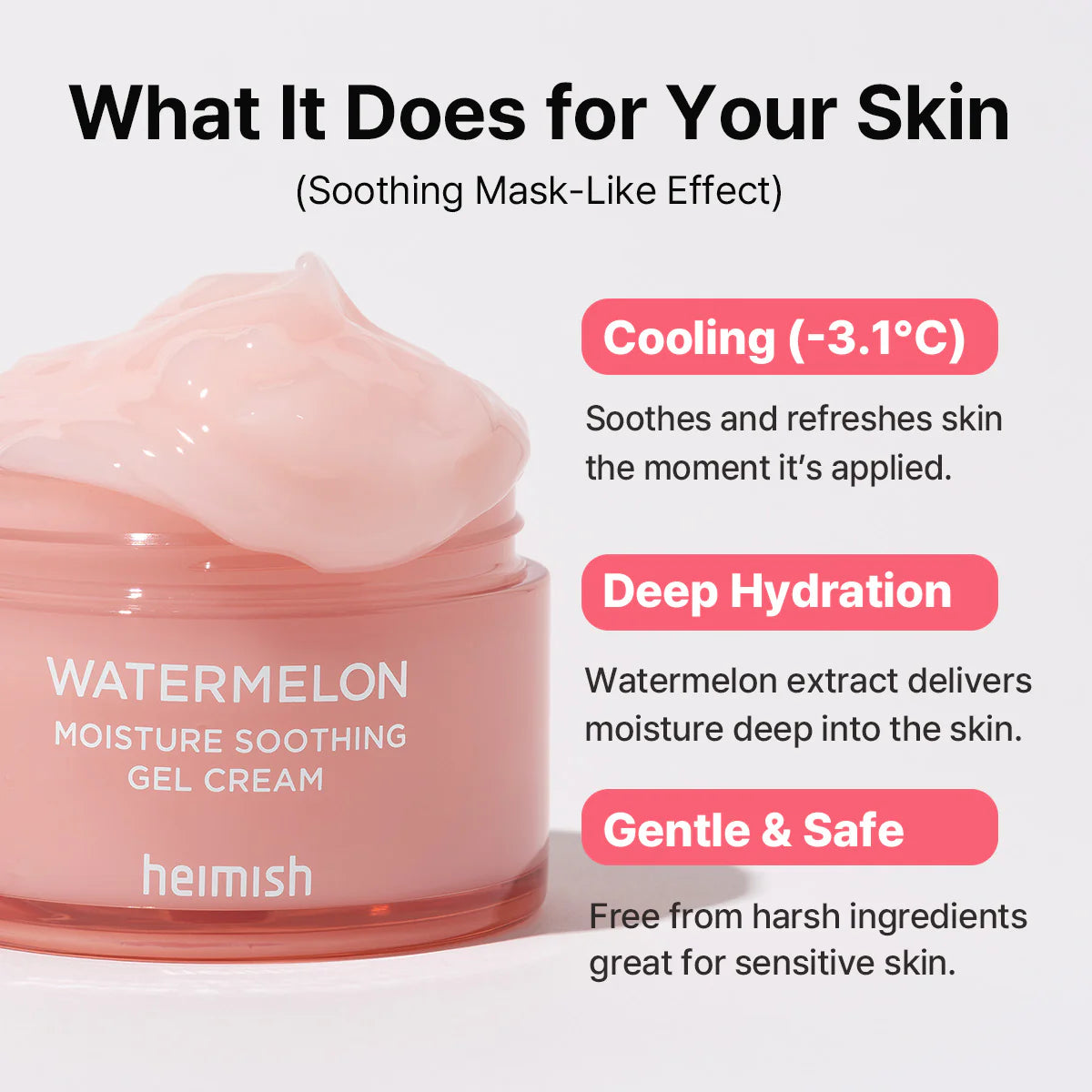 Watermelon Moisture Soothing Gel Cream 110ml - Refuerzo antioxidante