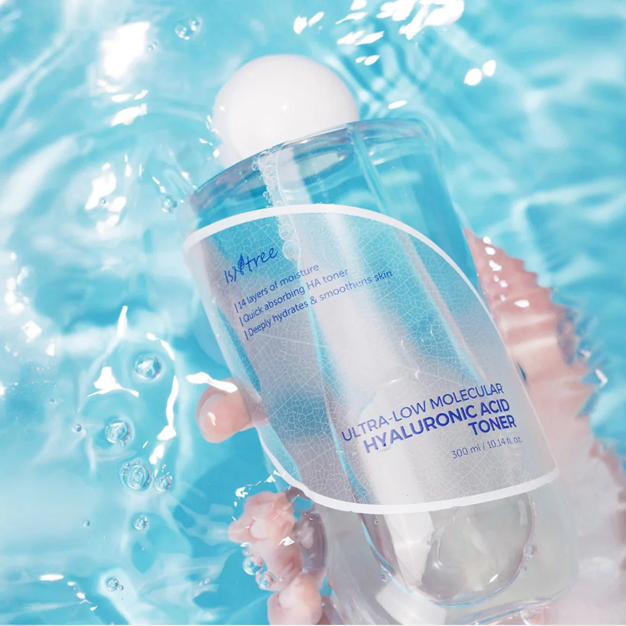 Ultra-Low Molecular Hyaluronic Acid Toner 300ml: hidratante y calmante