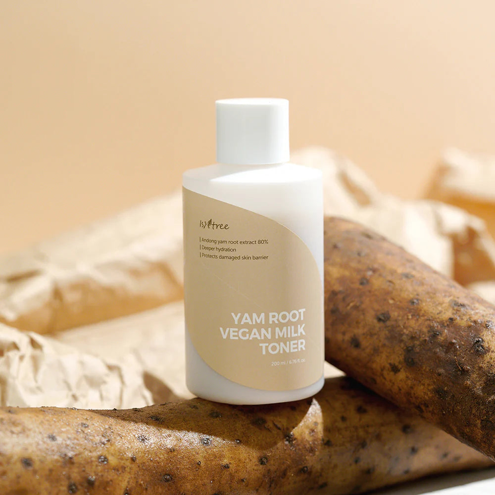 Yam Root Vegan Milk Toner 200ml: calmante e hidratante