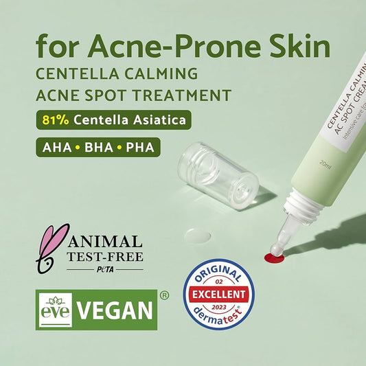 Centella Calming AC Spot Cream 20ml - calma imperfecciones