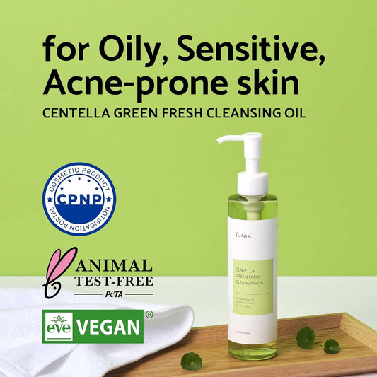 Centella Green Fresh Cleansing Oil 200ml – Limpieza calmante