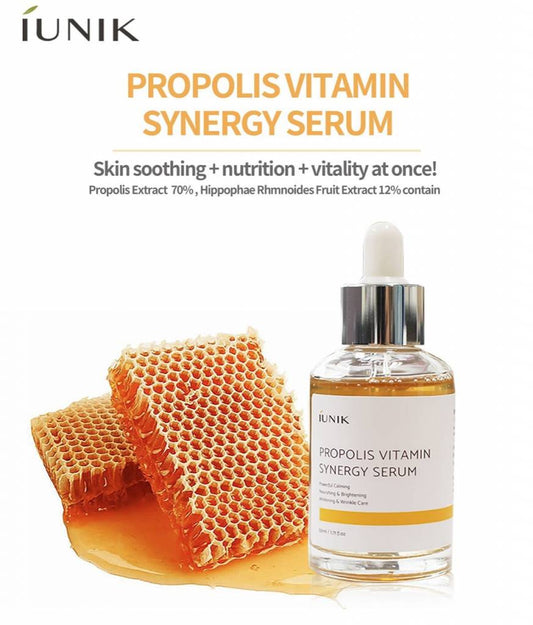 Propolis Vitamin Synergy Serum 50ml - nutritivo e iluminador