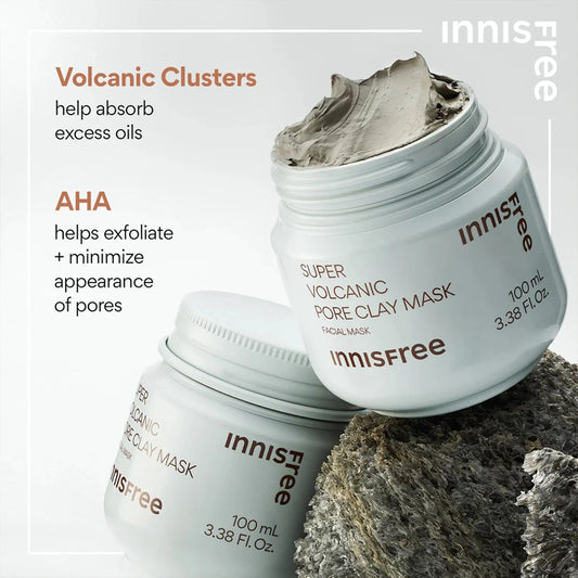 Volcanic Pore Clay Mask - limpieza profunda y matificante (100 ml)