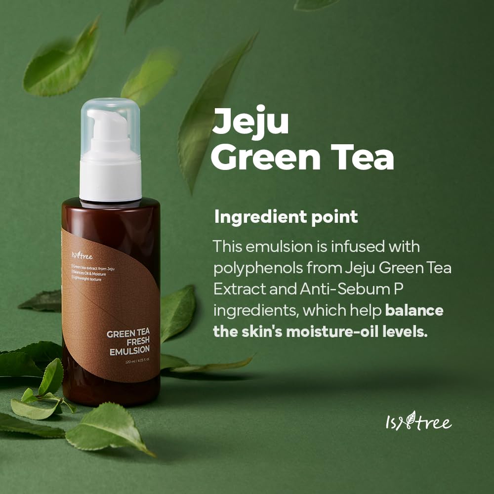 Green Tea Fresh Emulsion – Hidratación Ligera 120 ml
