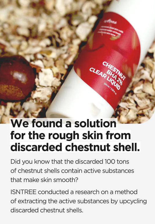 Chestnut BHA 2% Clear Liquid 100ml: exfoliante profundo e iluminador