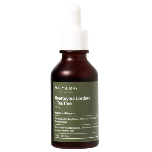 Mary & May – Houttuynia Cordata + Tea Tree Cleansing Foam + Serum Bundle