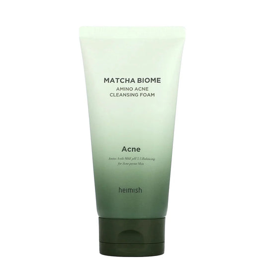Matcha Biome Amino Acne Cleansing Foam 150g - calmante y seborregulador