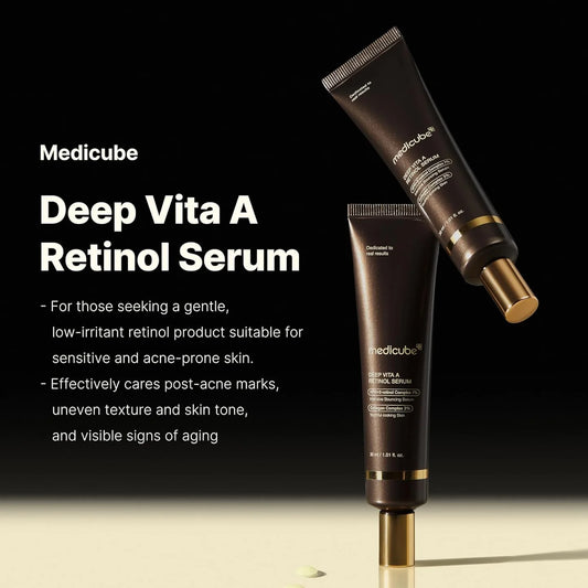 Deep Vita A Retinol Serum (30ml) : reduce las arrugas y refina la piel