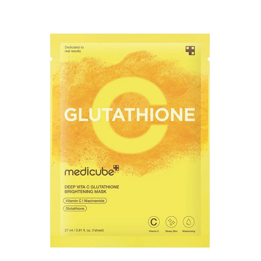 Deep Vita C Glutathione Brightening Mask (27ml) : ilumina y revitaliza