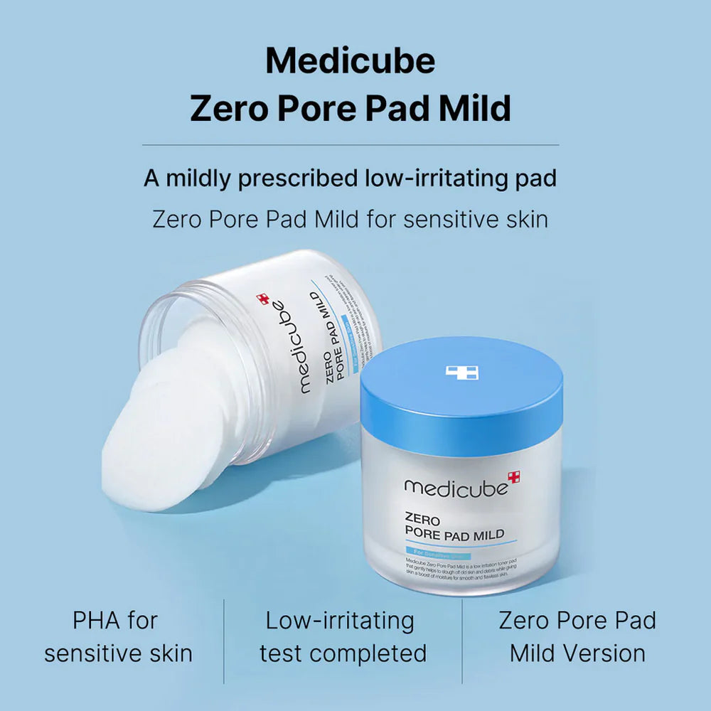 Zero Pore Pad Mild (70 discos): limpian y suavizan sin irritar