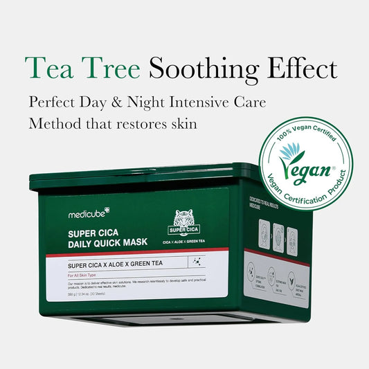 Super Cica Daily Quick Mask (unidades) - Calmante intenso