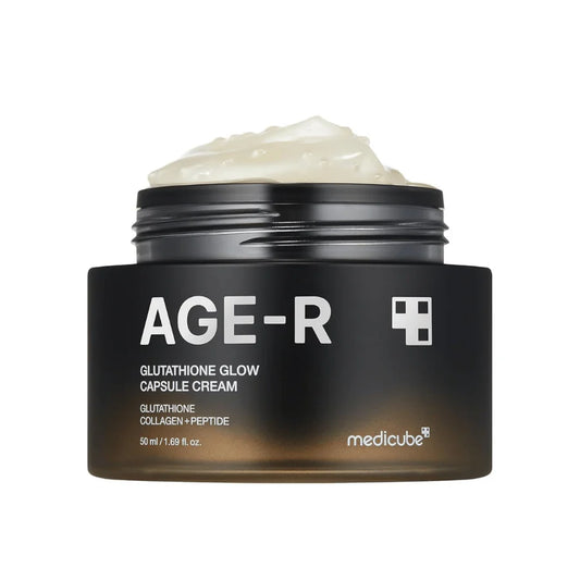 AGE-R Glutathione Glow Capsule Cream (50ml) : ilumina y reafirma la piel
