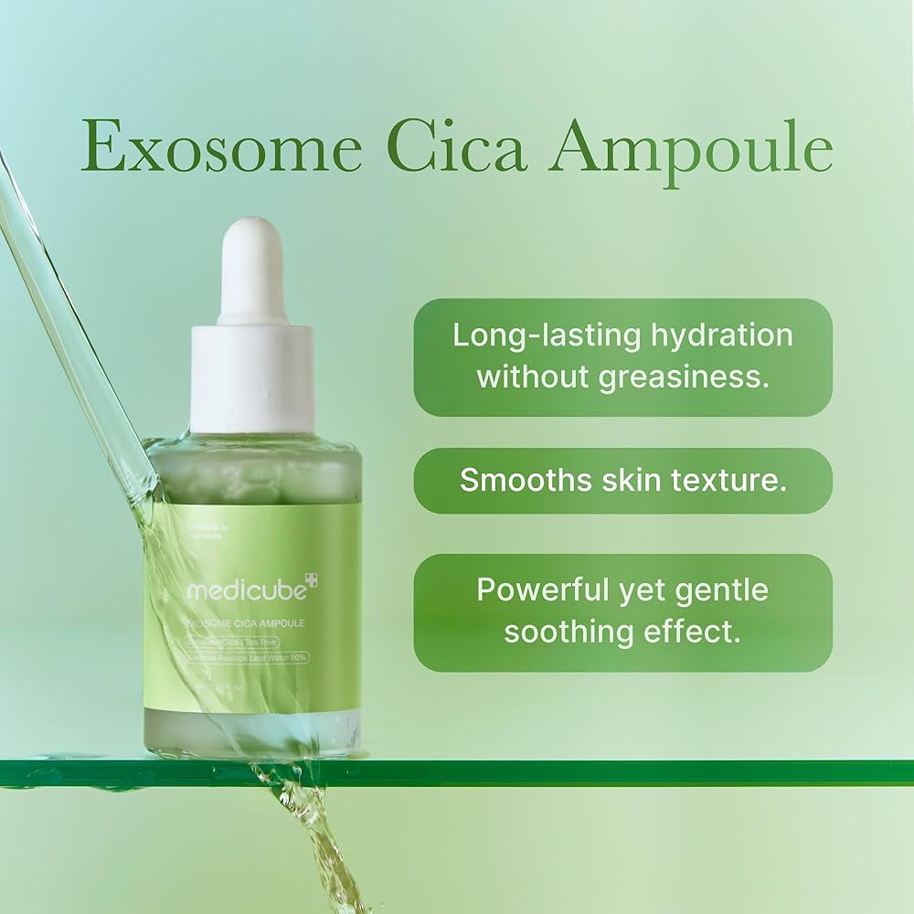 Exosome Cica Ampoule (30ml) -Calma irritaciones