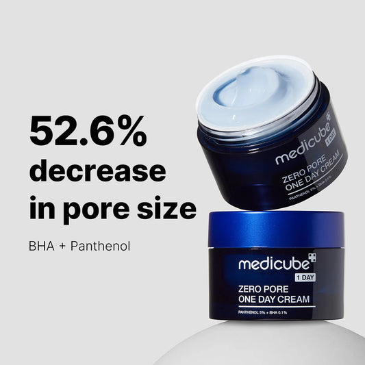 Medicube Zero Pore One Day Cream (50ml): refina e hidrata