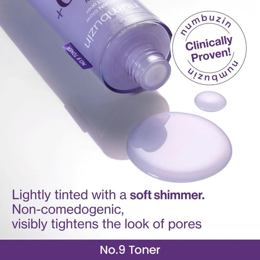 No.9 NAD PDRN Glow Boosting Toner - elasticidad y vitalidad