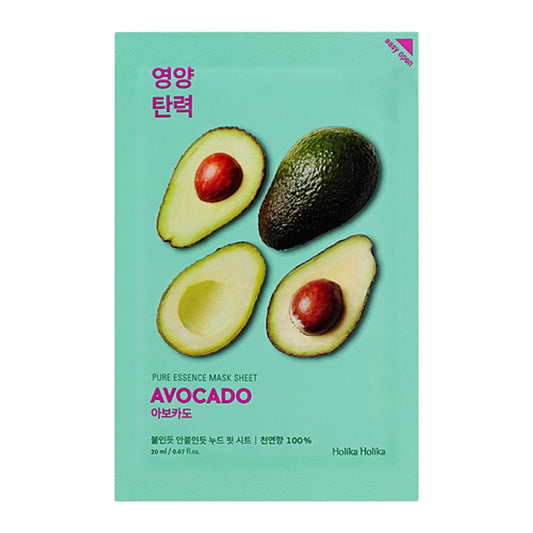 Pure Essence Mask Sheet Avocado – Nutritiva e hidratante