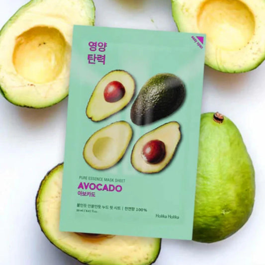 Pure Essence Mask Sheet Avocado – Nutritiva e hidratante