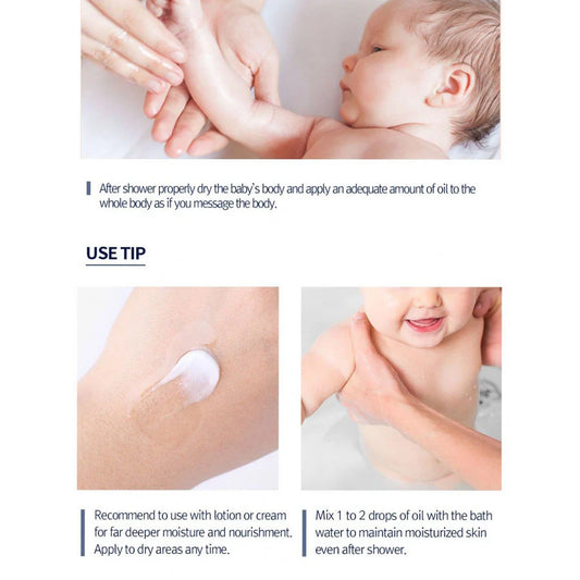 ATO Nourishing Baby Oil 190 ml: nutre y suaviza