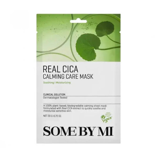Real Cica Calming Care Mask - calmante e hidratante