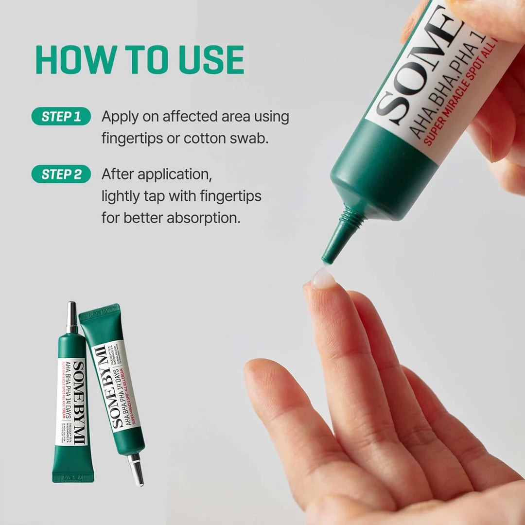 AHA.BHA.PHA 14 Days Super Miracle Spot All Kill Cream - calma y exfolia