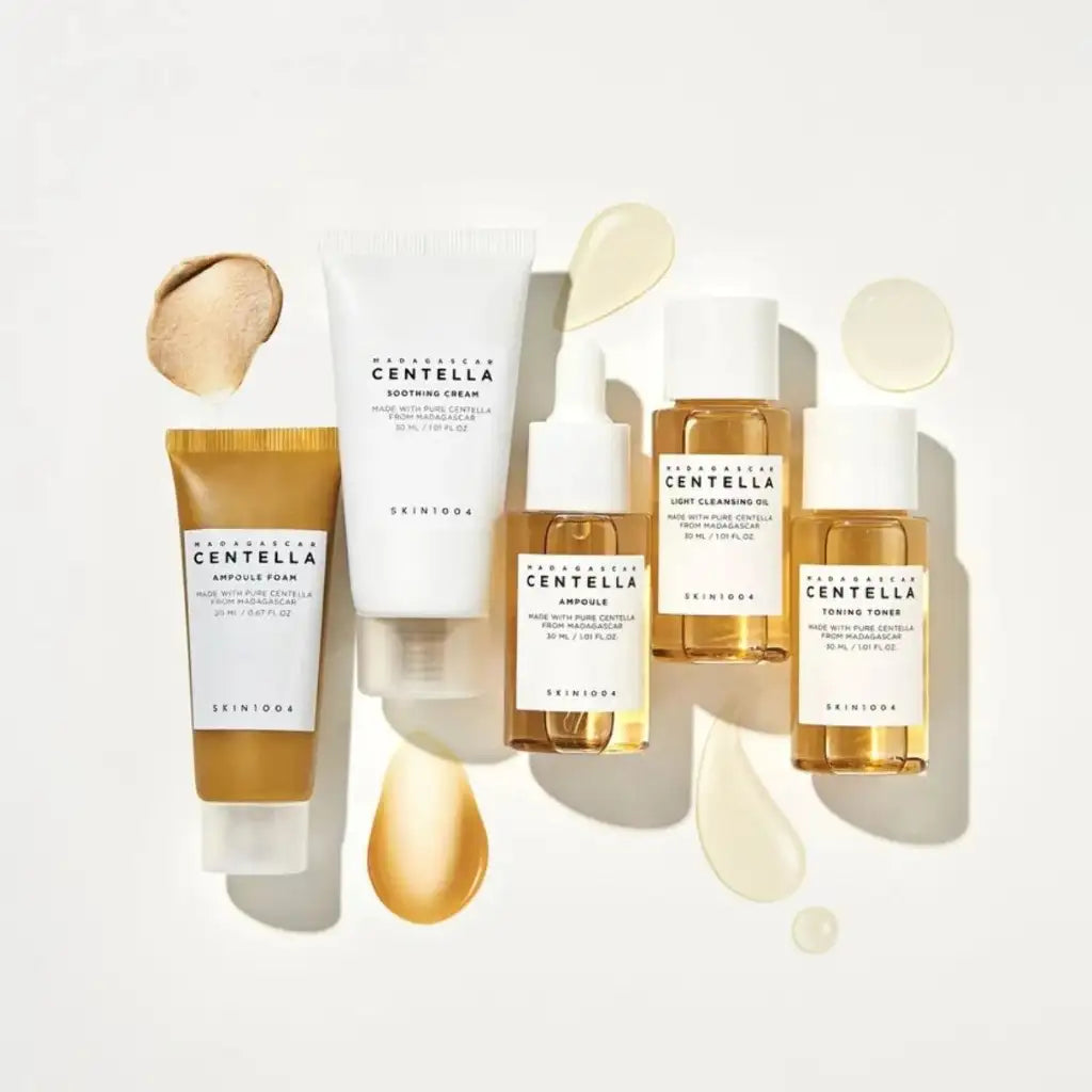 Madagascar Centella Travel Kit (5 piezas) - mini rutina