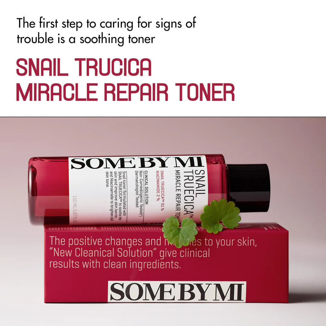 Snail Truecica Miracle Repair Toner 150ml – Calmante y cicatrizante