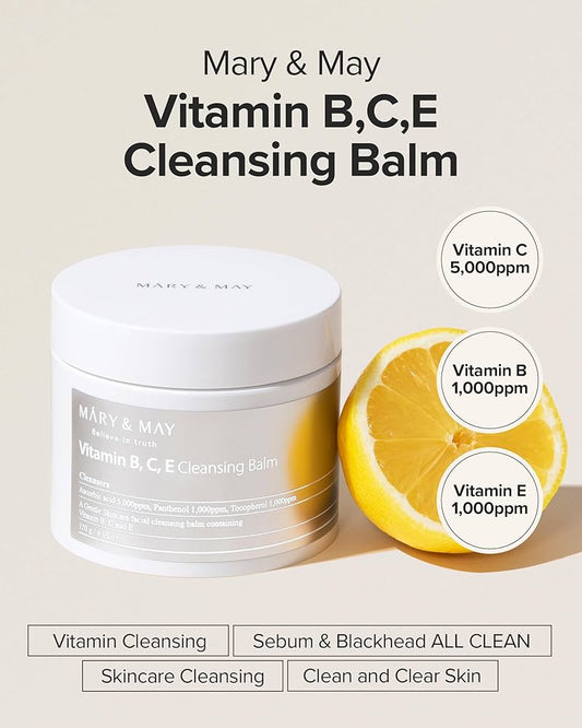 Vitamin B.C.E Cleansing Balm 120g - bálsamo desmaquillante nutritivo y antioxidante