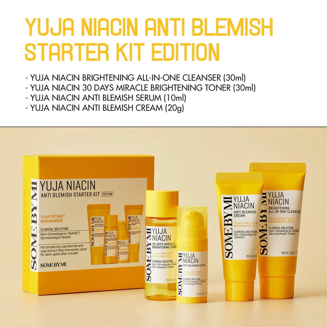 Yuja Niacin Anti-Blemish Starter Kit - Mini set iluminador