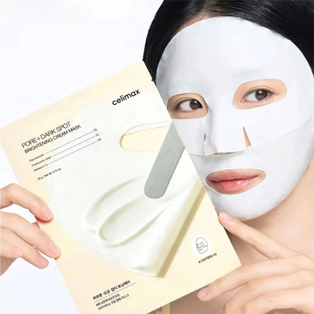 PORE+DARK SPOT Brightening Cream Mask (1EA) - ilumina y hidrata