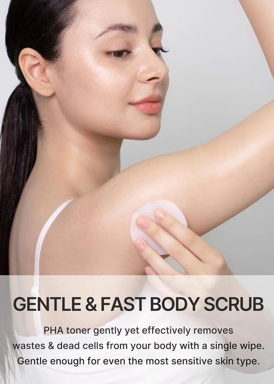 One Step Body Brightening Pad : exfoliante y confort