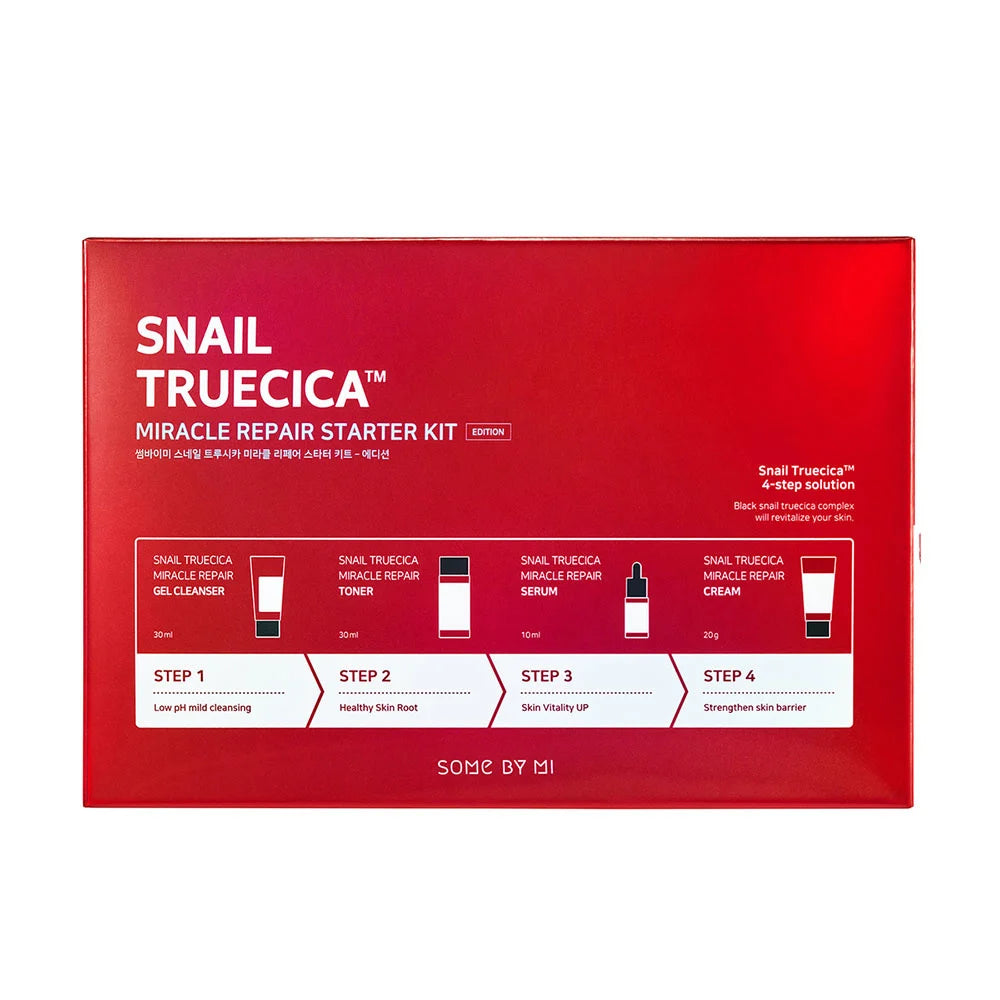 Snail Truecica Miracle Repair Starter Kit: rutina de reparación de 4 partes