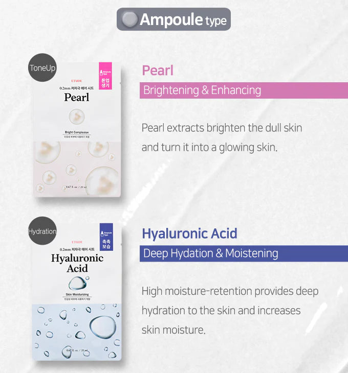  0.2mm Therapy Air Mask #Pearl 20ml - iluminadora y revitalizante