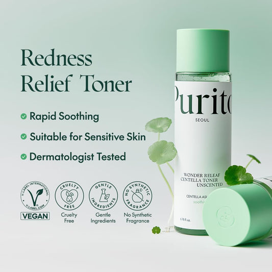 Seoul Wonder Releaf Centella Toner (200ml) - calmante e hidratante